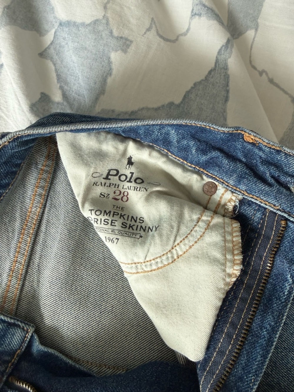 Polo by Ralph Lauren Women's Blue Straight Leg Jeans